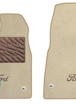 Двошарові килимки sotra premium beige для ford transit custom ...