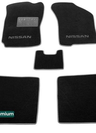 Двошарові килимки sotra premium black для nissan sunny (mki) (...