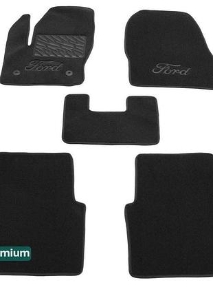Двошарові килимки sotra premium black для ford tourneo connect...