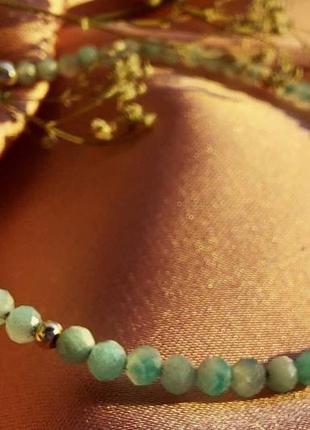 Браслет из амазонита