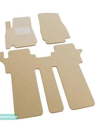 Двошарові килимки sotra premium beige для byd m6 (mki) (1-2 ря...