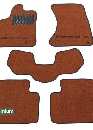 Двошарові килимки sotra premium terracotta для porsche macan (...