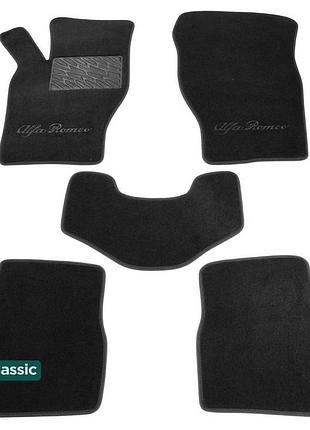 Двошарові килимки sotra classic black для alfa romeo 166 (mki)...