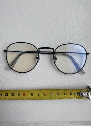 Декоративные очки с прозрачным стеклом2 фото