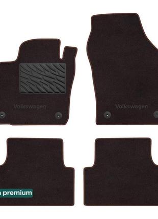 Двошарові килимки sotra premium chocolate для volkswagen t-cro...