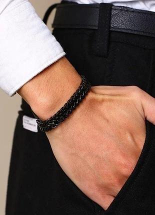 Мужской женский статусный браслет из высококачественного сплава. необычный браслет неизменный цвет4 фото