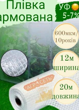 Армированная пленка 600мкм 12х20