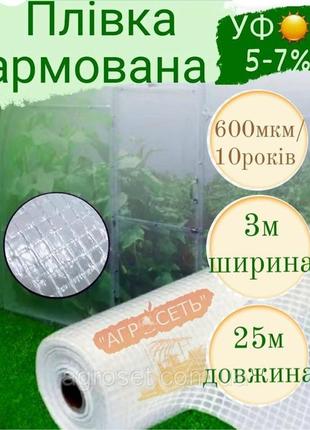 Армированная пленка 600мкм 3х25