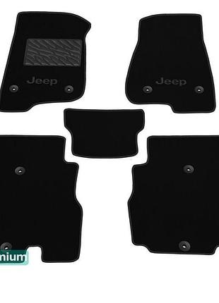 Двошарові килимки sotra premium graphite для jeep wrangler unl...