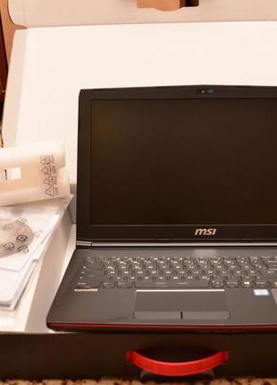Ігровий ноутбук msi / i7-6700hq / 8ddr / 128 ssd/ gtx 960m — 4 г
