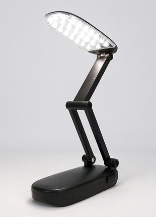 Світлодіодна настільна led лампа з акумулятором 6w, 400 lm, 41...6 фото