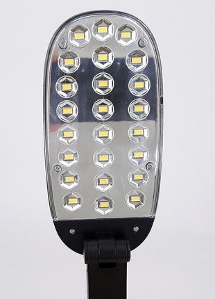 Світлодіодна настільна led лампа з акумулятором 6w, 400 lm, 41...7 фото