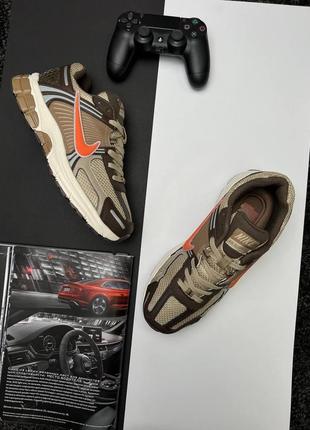 Чоловічі кросівки nike vomero 5 new brown orange5 фото