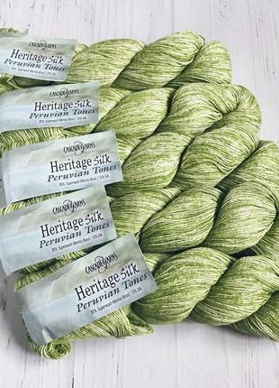 Cascade yarns - split pea1 фото