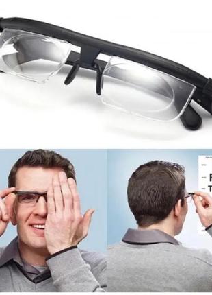 Універсальні окуляри з регулюванням діоптрій лінз для зору dia...6 фото
