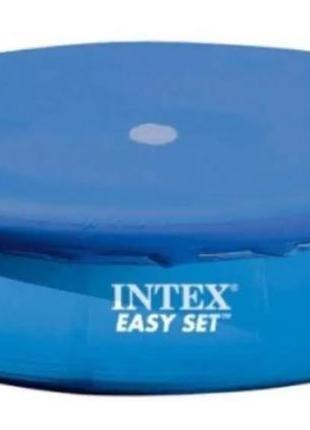 Intex тент 28020 для надувного басейну, діаметр 244 см, з висо...