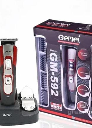 Професійна машинка для стриження волосся 10 в 1 тример gemei g...