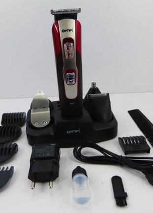 Професійна машинка для стриження волосся 10 в 1 тример gemei g...2 фото