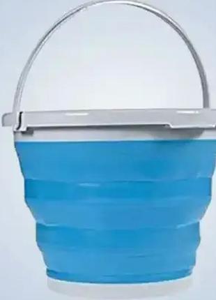 Відро 5 літрів складане туризму collapsible bucket, відро для ...