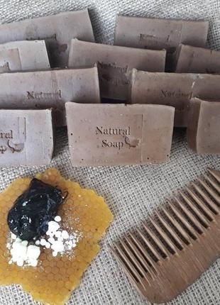 Дьоготь, цинк, сірка серія шампуневого мила/shampoo bar1 фото