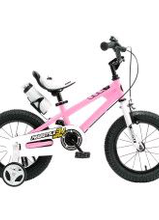 Дитячий велосипед royal baby freestyle rb12b-6 рожевий