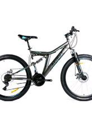 Гірський двох підвісний велосипед azimut blackmount 24 16 frd -