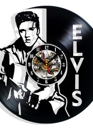 Elvis presley настенные часы из виниловой пластинки домашний декор подарок на любой случай