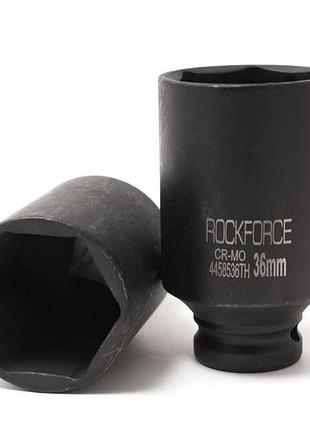 Головка ударна тонкостінна 1/2" 6гр. 36мм (85мм) rockforce rf-4458536th