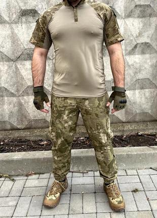Літня тактична військова форма (футболка убакс і штани)