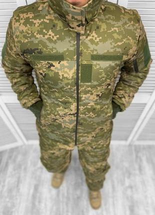 Зимова турецька військова форма 2в1 піксель (шлат + штани на ф...
