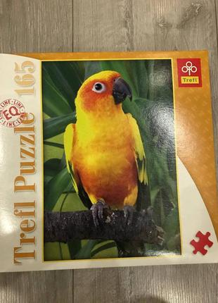 Набір пазлів | trefl puzzle | помаранчевий папуга