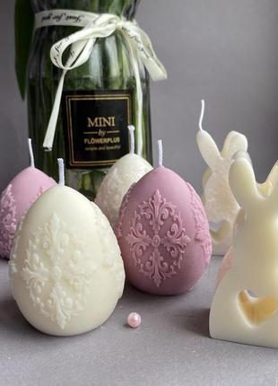 Пасхальные свечи зайчик