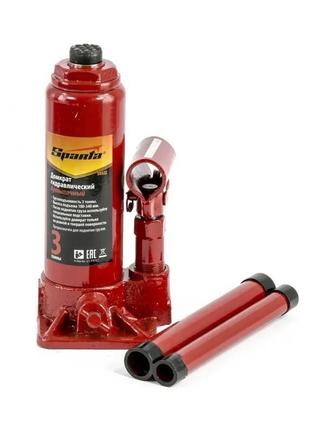 Домкрат гідравлічний пляшковий sparta 3т
