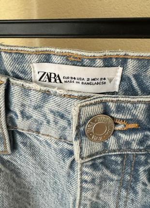 Новые с биркой mom джинсы от zara р-р 34(хс)8 фото