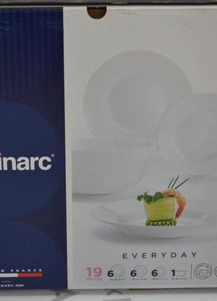 Сервіз luminarc everyday з 19 предметів (g0567)