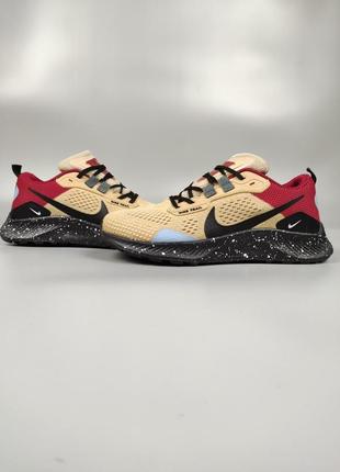 Женские кроссовки nike pegasus trail 3 navy beige wine6 фото