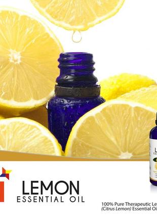Ефірна олія лимона 100 мл2 фото