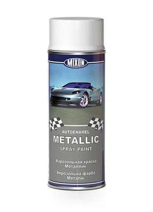 Аерозольна фарба металік mixon spray metallic. калина 104