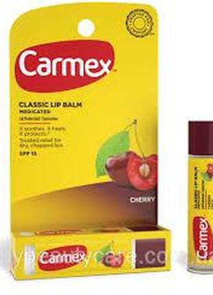 Carmex для губ у стику з вишнею