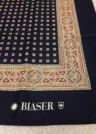 Платок blumer blaser  швейцария4 фото