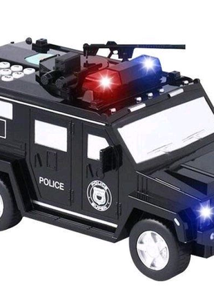 Скарбничка сейф поліцейська машина cash truck з кодовим замком