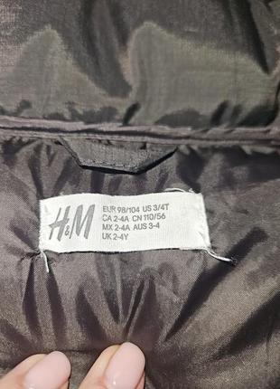 Дитяча безрукавка жилетка на дівчину 3-5років h&m6 фото