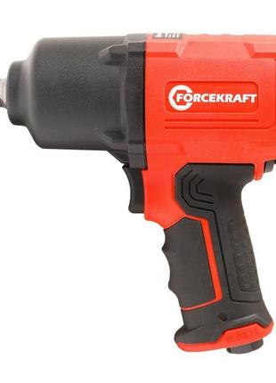 Пневмогайковерт ударный ''twin hammer''с реверсом и регулировкой усилия в облегченном корпусе 1/2''(1450hм,