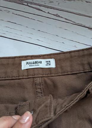 Коричневі м'які джинси , широкі джинси   від pull&bear2 фото