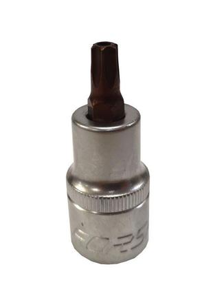 Головка-бита torx premium t30 с отверстием 1/2" (l-55мм) forsage f-34705530 premium
