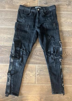 Джинси casual zara slim 31/31 m