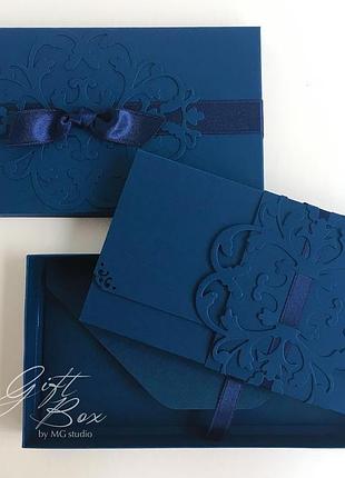 Giftbox "pino" (man) колір 1 - листівка в коробочці