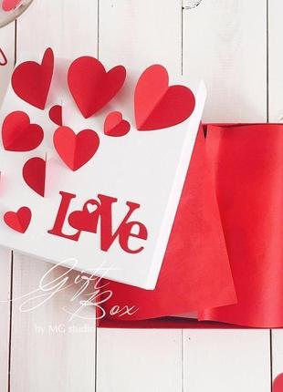 Giftbox “valentine’s day” - открытка в коробочке4 фото