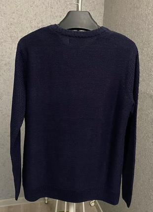 Синий свитер от бренда new look4 фото