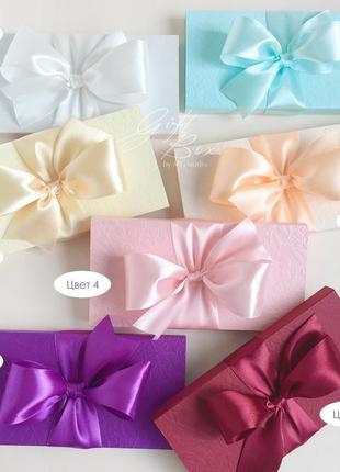 Gift box "loreleya" цвет 4 (розовый) - открытка в коробочке10 фото